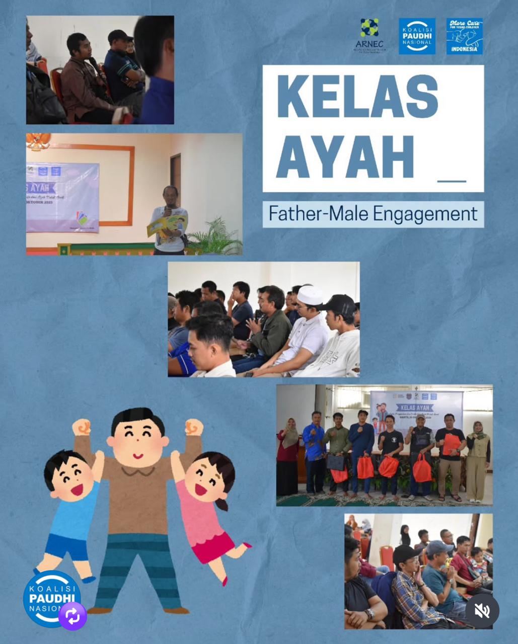 ARNEC, HI ECD Coalition Organise "Father's Class" to Promote Play and Nurturing Care